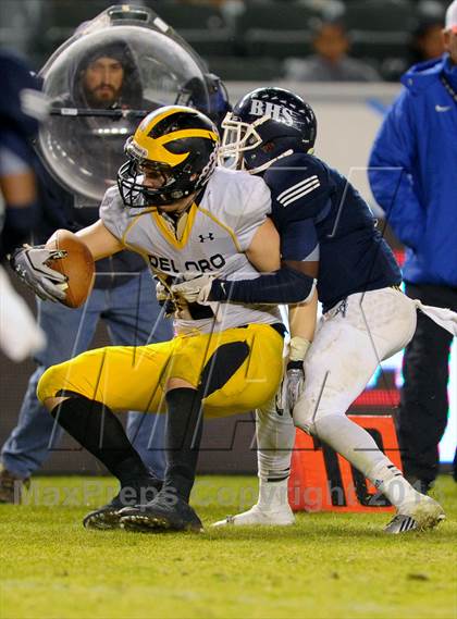 Thumbnail 3 in Del Oro vs. Bakersfield (CIF State D1 Final) photogallery.