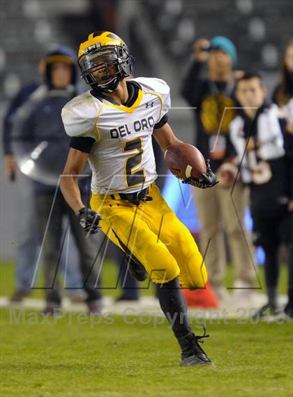 Thumbnail 1 in Del Oro vs. Bakersfield (CIF State D1 Final) photogallery.