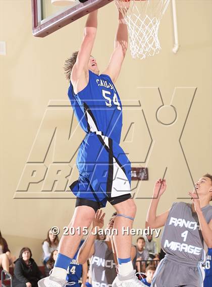 Thumbnail 2 in Rancho Mirage vs. Carlsbad (MaxPreps Holiday Classic) photogallery.