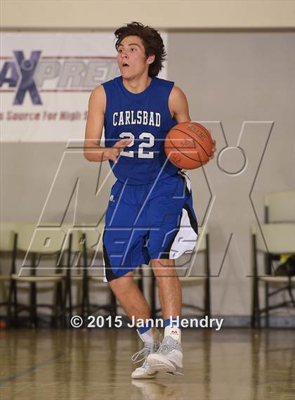 Thumbnail 1 in Rancho Mirage vs. Carlsbad (MaxPreps Holiday Classic) photogallery.