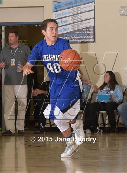 Thumbnail 1 in Rancho Mirage vs. Carlsbad (MaxPreps Holiday Classic) photogallery.