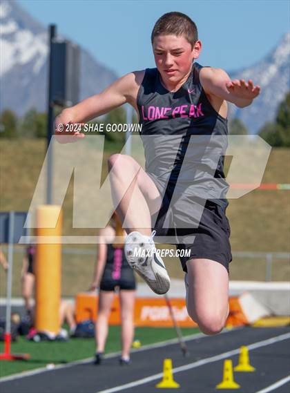 Thumbnail 2 in Skyridge Tri Meet (Long Jump) photogallery.