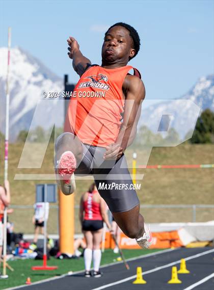Thumbnail 2 in Skyridge Tri Meet (Long Jump) photogallery.