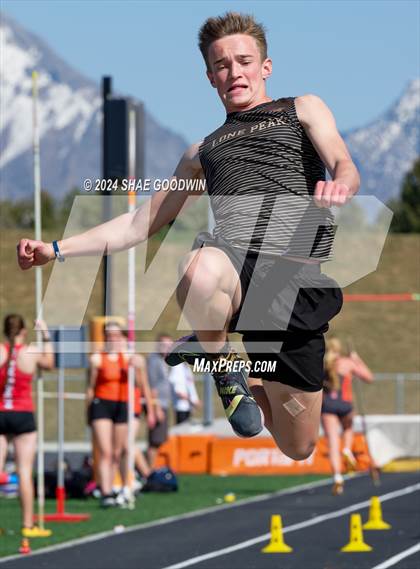 Thumbnail 2 in Skyridge Tri Meet (Long Jump) photogallery.