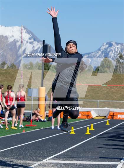 Thumbnail 2 in Skyridge Tri Meet (Long Jump) photogallery.
