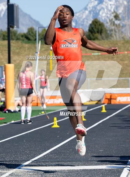 Thumbnail 1 in Skyridge Tri Meet (Long Jump) photogallery.