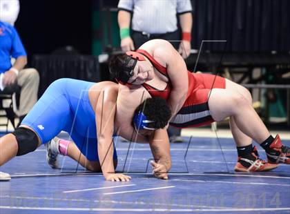 Thumbnail 1 in NCHSAA Individual Wrestling 2A Semifinals photogallery.