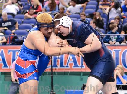 Thumbnail 1 in NCHSAA Individual Wrestling 2A Semifinals photogallery.