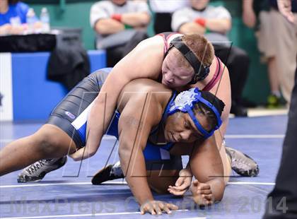Thumbnail 2 in NCHSAA Individual Wrestling 2A Semifinals photogallery.