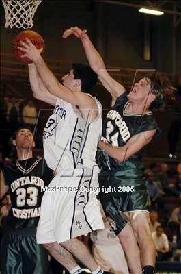Thumbnail 3 in Montclair Prep vs Ontario Christ. (Sec. IV-A Final) photogallery.