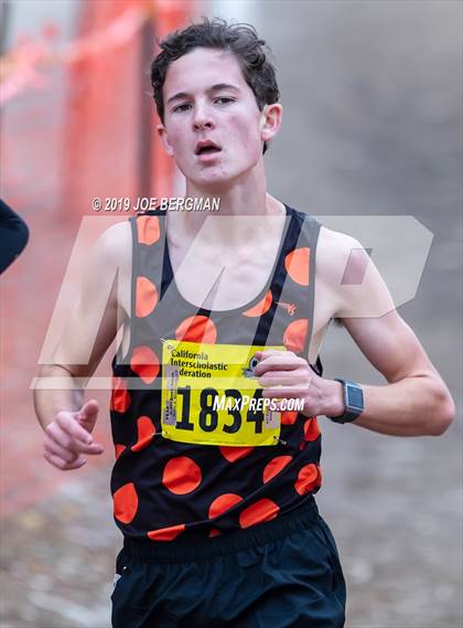 Thumbnail 3 in CIF State Cross Country Championships (Boys D2 Race) photogallery.