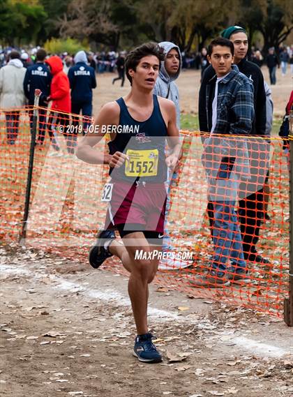 Thumbnail 2 in CIF State Cross Country Championships (Boys D2 Race) photogallery.