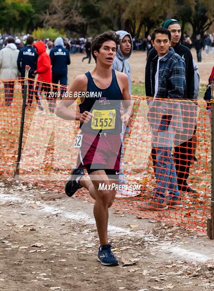 Thumbnail 2 in CIF State Cross Country Championships (Boys D2 Race) photogallery.