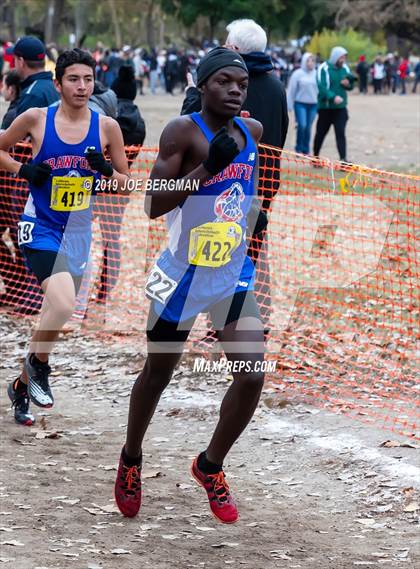 Thumbnail 3 in CIF State Cross Country Championships (Boys D2 Race) photogallery.