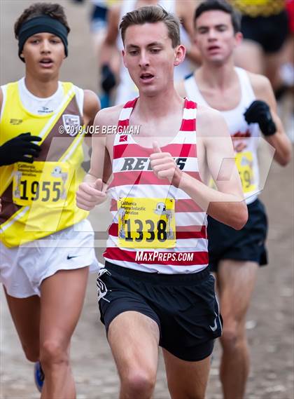 Thumbnail 1 in CIF State Cross Country Championships (Boys D2 Race) photogallery.