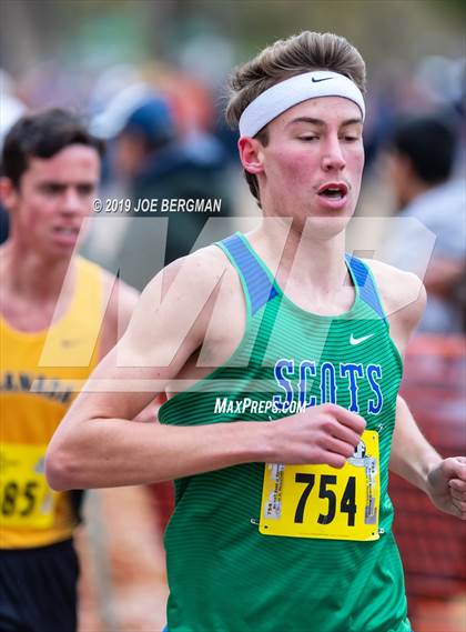 Thumbnail 1 in CIF State Cross Country Championships (Boys D2 Race) photogallery.