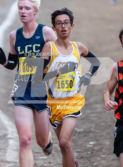 Thumbnail 2 in CIF State Cross Country Championships (Boys D2 Race) photogallery.