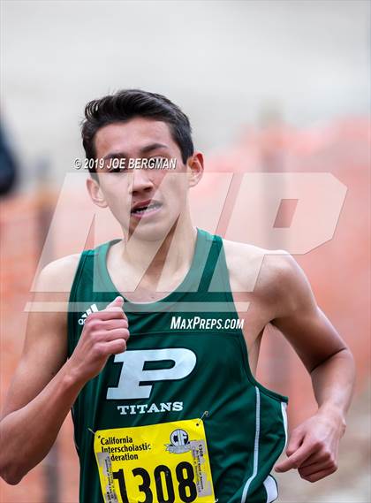 Thumbnail 2 in CIF State Cross Country Championships (Boys D2 Race) photogallery.