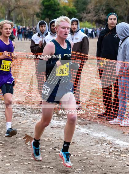 Thumbnail 3 in CIF State Cross Country Championships (Boys D2 Race) photogallery.
