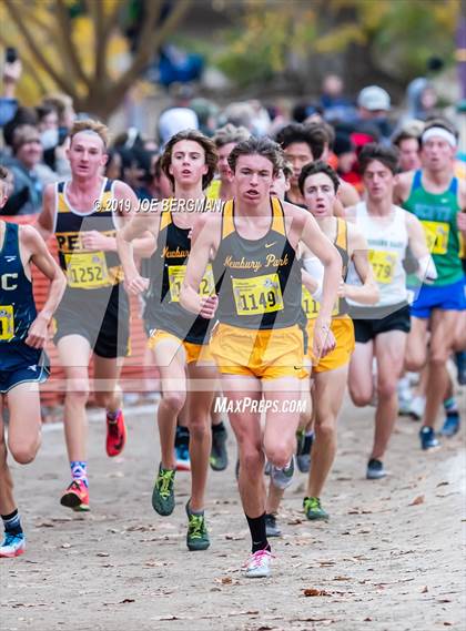 Thumbnail 2 in CIF State Cross Country Championships (Boys D2 Race) photogallery.