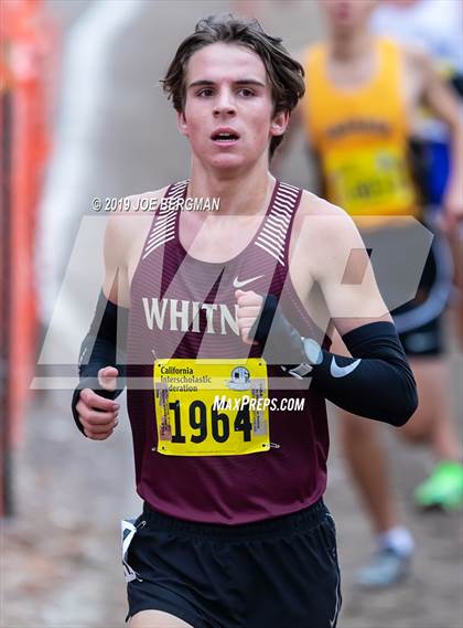Thumbnail 1 in CIF State Cross Country Championships (Boys D2 Race) photogallery.