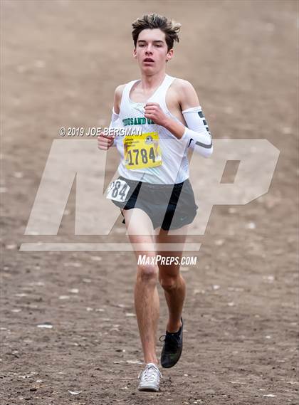 Thumbnail 3 in CIF State Cross Country Championships (Boys D2 Race) photogallery.