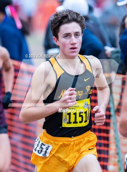 Thumbnail 2 in CIF State Cross Country Championships (Boys D2 Race) photogallery.