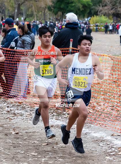 Thumbnail 2 in CIF State Cross Country Championships (Boys D2 Race) photogallery.