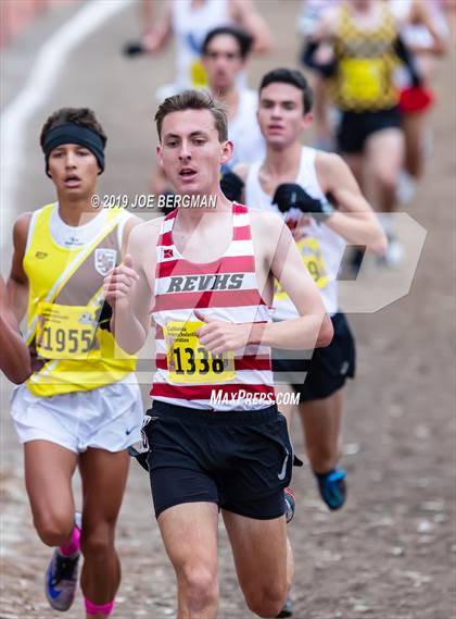 Thumbnail 2 in CIF State Cross Country Championships (Boys D2 Race) photogallery.