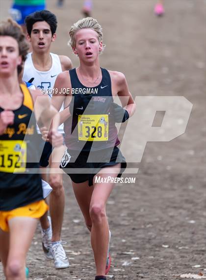 Thumbnail 2 in CIF State Cross Country Championships (Boys D2 Race) photogallery.