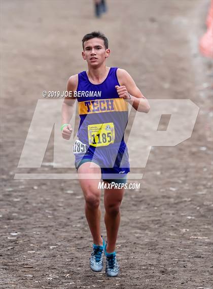 Thumbnail 3 in CIF State Cross Country Championships (Boys D2 Race) photogallery.