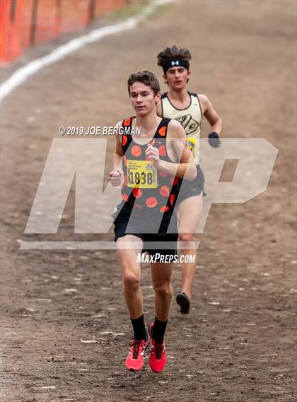 Thumbnail 3 in CIF State Cross Country Championships (Boys D2 Race) photogallery.