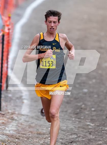 Thumbnail 2 in CIF State Cross Country Championships (Boys D2 Race) photogallery.