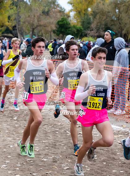 Thumbnail 2 in CIF State Cross Country Championships (Boys D2 Race) photogallery.