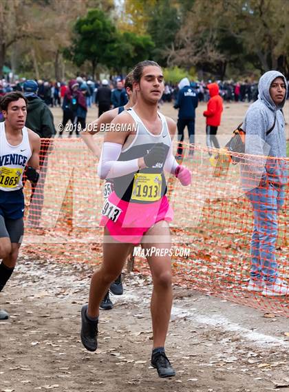 Thumbnail 2 in CIF State Cross Country Championships (Boys D2 Race) photogallery.