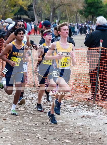 Thumbnail 2 in CIF State Cross Country Championships (Boys D2 Race) photogallery.