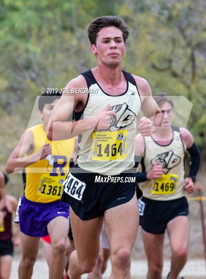 Thumbnail 2 in CIF State Cross Country Championships (Boys D2 Race) photogallery.