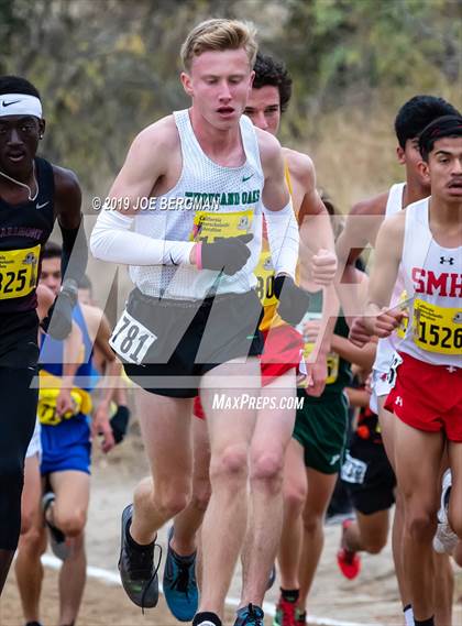 Thumbnail 1 in CIF State Cross Country Championships (Boys D2 Race) photogallery.