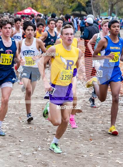 Thumbnail 2 in CIF State Cross Country Championships (Boys D2 Race) photogallery.