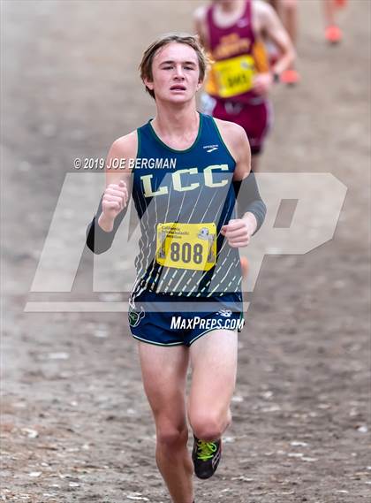 Thumbnail 3 in CIF State Cross Country Championships (Boys D2 Race) photogallery.