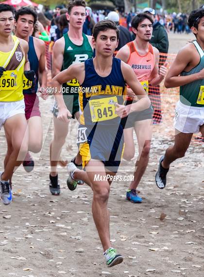 Thumbnail 1 in CIF State Cross Country Championships (Boys D2 Race) photogallery.