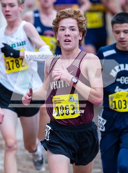 Thumbnail 2 in CIF State Cross Country Championships (Boys D2 Race) photogallery.