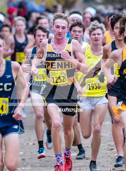 Thumbnail 3 in CIF State Cross Country Championships (Boys D2 Race) photogallery.