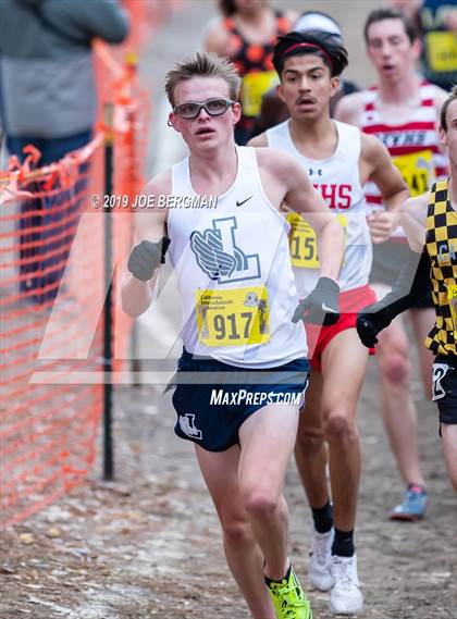 Thumbnail 3 in CIF State Cross Country Championships (Boys D2 Race) photogallery.