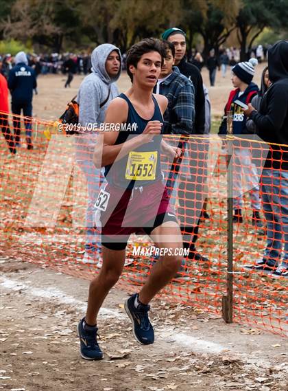 Thumbnail 3 in CIF State Cross Country Championships (Boys D2 Race) photogallery.