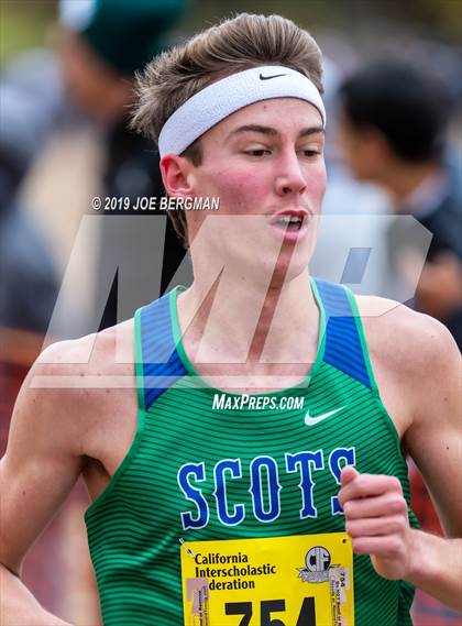 Thumbnail 3 in CIF State Cross Country Championships (Boys D2 Race) photogallery.
