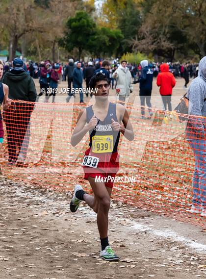 Thumbnail 1 in CIF State Cross Country Championships (Boys D2 Race) photogallery.