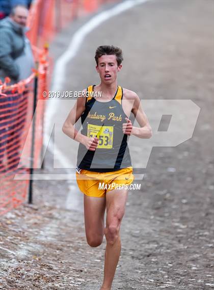 Thumbnail 3 in CIF State Cross Country Championships (Boys D2 Race) photogallery.