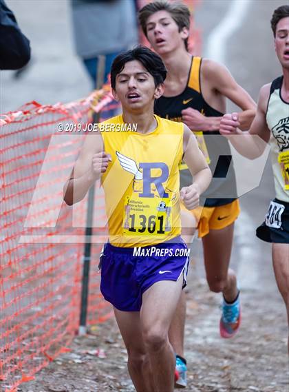 Thumbnail 2 in CIF State Cross Country Championships (Boys D2 Race) photogallery.