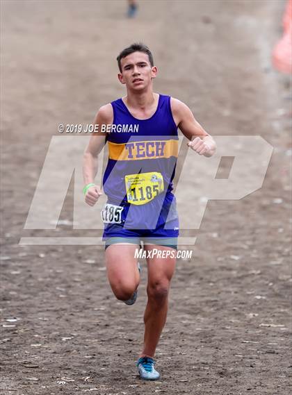 Thumbnail 2 in CIF State Cross Country Championships (Boys D2 Race) photogallery.